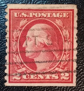 US Scott #492 Used VF Type III Stamp (1916):