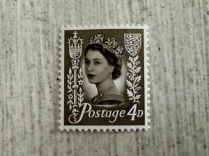 Jersey #4 MNH, 4p, Royal Mace and Arms of Jersey, 2024 SCV $0.25