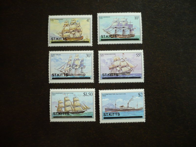 Stamps  St. Kitts - Scott# 38-43 - Mint Never Hinged Set of 6 Stamps