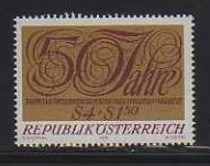 Austria MNH sc# B327 50 Year Anniversary