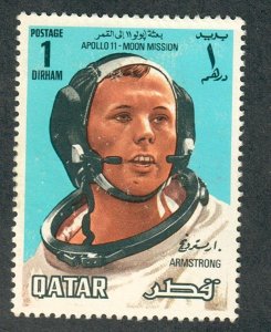 Qatar #190 Mint Hinged single