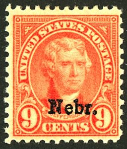 U.S. #678 MINT OG LH