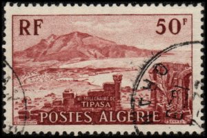 Algeria 263 - Used - 50fr Tipasa (1955) (cv $0.95) +