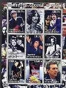 Turkmenistan 2001 Tribute to George Harrison perf sheetle...