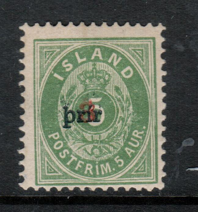 Iceland #32 Mint Fine Original Gum Hinged