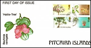 Pitcairn Islands 229-230 Trees U/A FDC