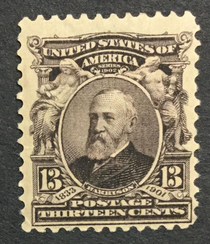 MOMEN: US #308 MINT OG NH $100 #23533