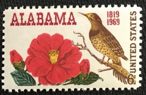 US #1375 MNH Single Alabama SCV $.25 L16