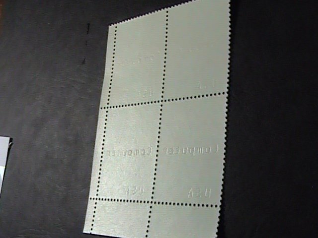 US # 3106-MINT/NEVER HINGED--LR--PLATE # BLOCK OF 4--COMPUTER TECH--1996