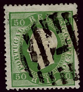 Portugal SC#42a Used F-VF SCV$40.00...Worth a close look!!