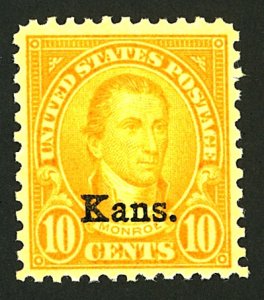 U.S. #668 MINT OG NH