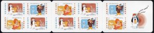 Scott #3421a Cartoon Charactors bklt MNH