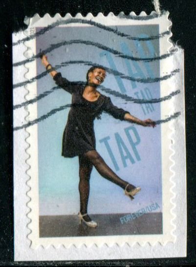 5612 US (55c) Tap Dance SA, used on paper