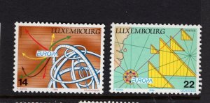 Luxembourg #910-11  (1994 Europa set) VFMNH CV $2.25