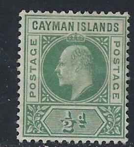 Cayman Is 3 Unused No Gum 1902 issue (ak3636)