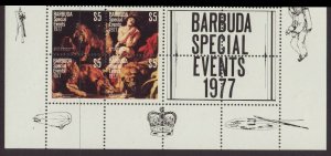 1977 Barbuda 368-371VB+Tab 400 Years Artist Peter Paul Rubens 9,60 €