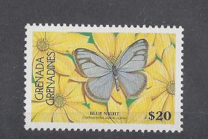 Grenada (Gren.), 681a,Butterfly Perf 121/2x12 Single,**MNH**