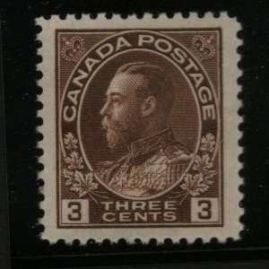 Canada #108 Extra Fine Never Hinged Gem