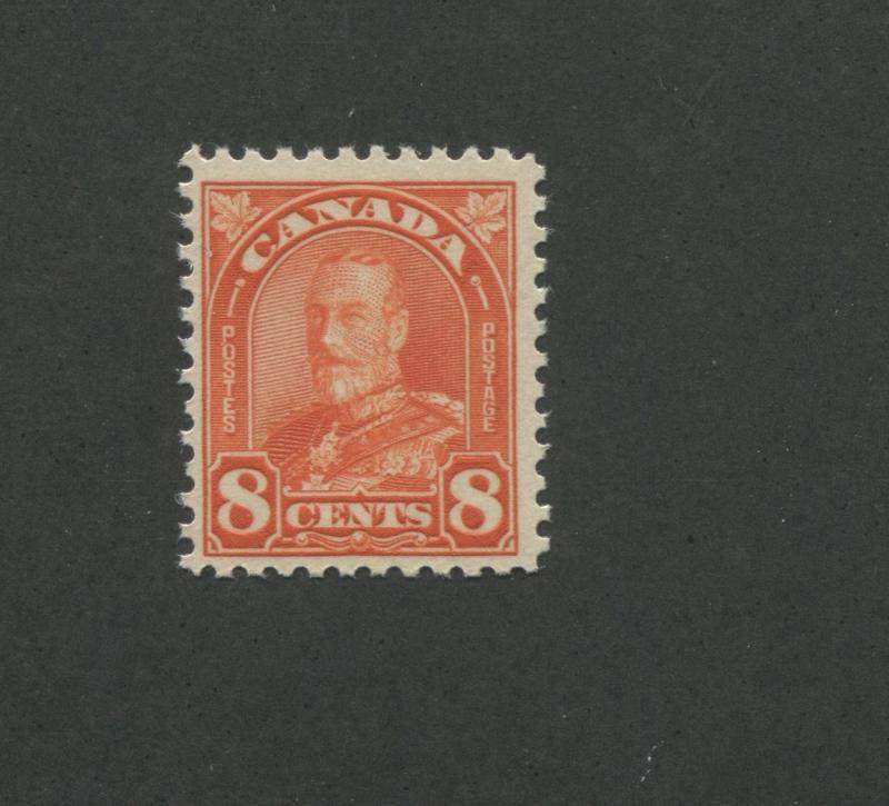 1930 Canada King George V Arch Leaf Issue 8c Postage Stamp #172 CV $16 