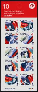 Canada 2304a Booklet BK395 #7 MNH Winter Olympics Sports