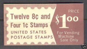 US Sc# 1395b MNH VF BKLT Cmpl BK 122 Eisenhower