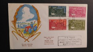 1959 Vietnam FDC First Day Cover Saign President Ngo Acceptance