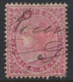 Jamaica SG F2  Used  REVENUE Stamp  see details & scans