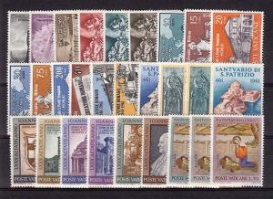 1961 Vatican City - Sc#298-325. Complete year set - MNH **