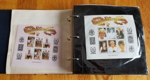 3 Albums Souvenir Sheets; Danna, Queen Elizabeth, Prince Charles and More