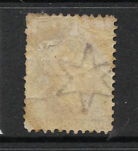 SOUTH AUSTRALIA 1868-79  1/-  LAKE BROWN      QV  MH    SG 80