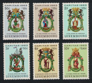 Luxembourg Patron Saints 'CARITAS' 6v 1963 MNH SG#734-739 MI#684-689