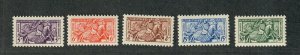 Monaco Sc#328-332 M/NH/VF, Cv. $49.75