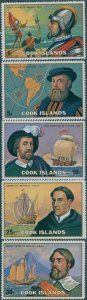 Cook Islands 1975 SG513-517 Pacific Explorers set MNH