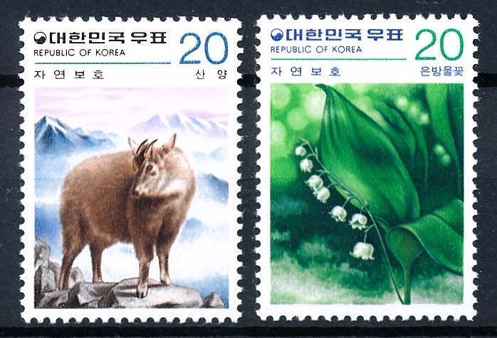 [62017] Korea 1979 Flora Flowers Blumen Fleur, Mammal  MNH