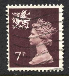 STAMP STATION PERTH Wales #WMH8 QEII Definitive Used 1971-1993