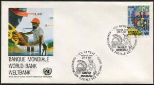 173-174 UN - Geneva World Bank FDC