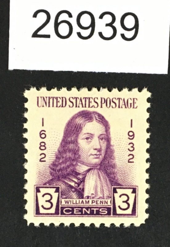 US STAMPS # 724 MINT OG NH PSE CERT XF $25 LOT #26939