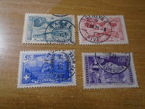 Switzerland  #   181-84  used