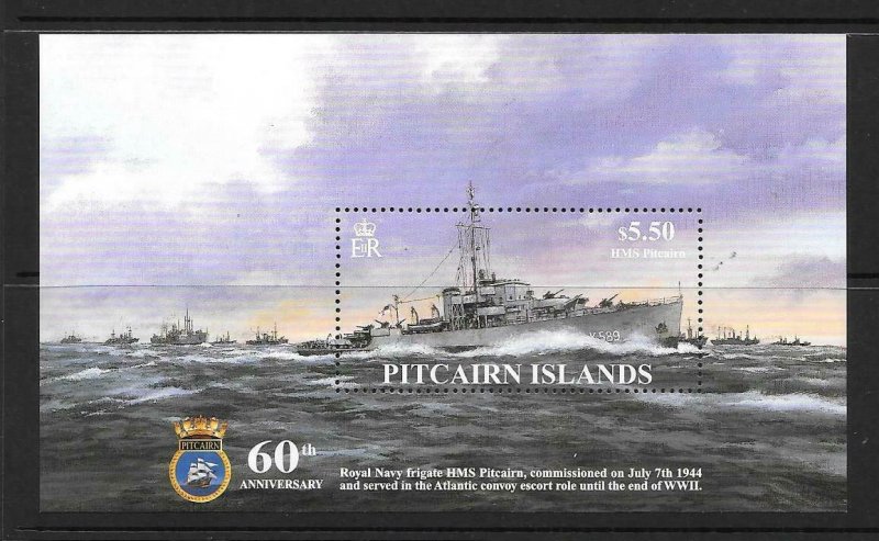 PITCAIRN ISLANDS SGMS668 2004 HMS PITCAIRN MNH 