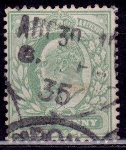 Great Britain, 1904, King Edward VII, 1/2p, sc#143, used