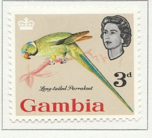 1953 Gambia 3d MH* Stamp A4P40F40107-