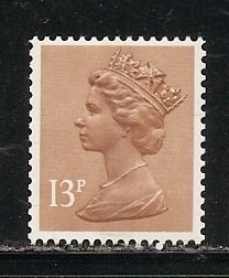 Great Britain MH83 s.g. x900 13p Machin Center Band MNH