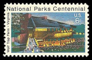 PCBstamps   US #1452 6c Wolf Trap Farm, MNH, (5)