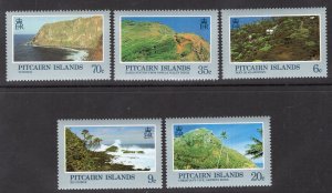 PITCAIRN ISLANDS SCOTT 198-202