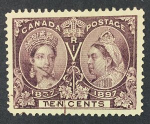 MOMEN: CANADA SC #57 USED XF-SUP JUMBO LOT #61645