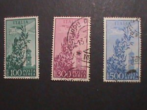 ​ITALY- VERY OLD PICTORIAL LARGE -USED STAMPS VERY FINE WE SHIP TO WORLD WIDE