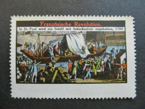 A4P3F47 Advertising Mark French Revolution Mint No Gum-