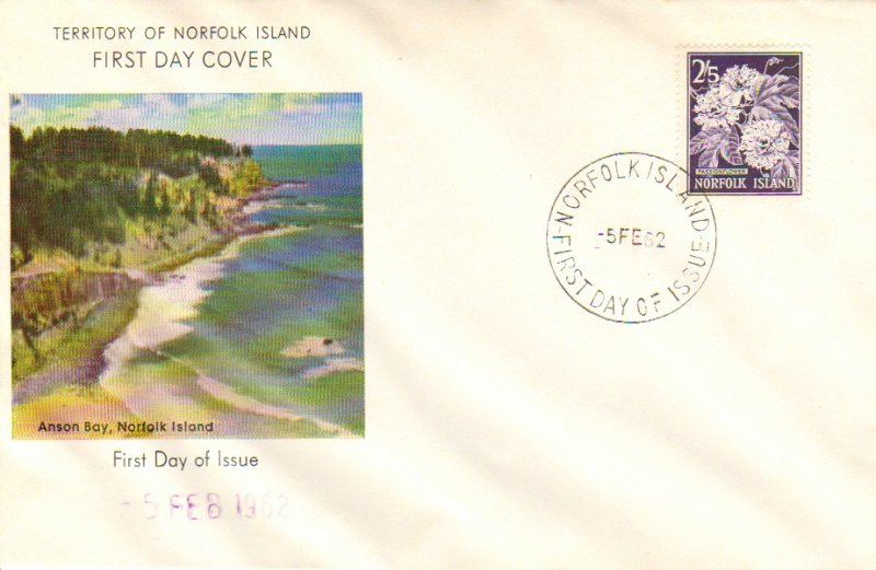Norfolk Islands Scott 38 Unaddressed.