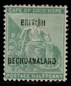 BRITISH BECHUANALAND QV SG8, 1s green, M MINT. Cat £375.