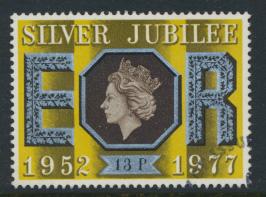 Great Britain  SG 1037 SC# 814 Used / FU with First Day Cancel - Silver Jubilee